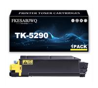 Cartouche Toner TK-5290 pour Kyocera ECOSYS P7240cdn Imprimantes | Haute Capacité TK-5290K TK-5290C TK-5290M TK-5290Y Cartouches Toner Remplacement,Yellow-1 Pack