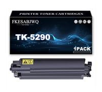 Cartouche Toner TK-5290 pour Kyocera ECOSYS P7240cdn Imprimantes | Haute Capacité TK-5290K TK-5290C TK-5290M TK-5290Y Cartouches Toner Remplacement,Black-1 Pack
