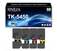 Cartouche Toner TK-5450, Cartouches Toner Compatibles TK-5450K TK-5450C TK-5450M TK-5450Y pour Kyocera ECOSYS PA2600cwx MA2600cwfx Imprimante,4 Colors-1 Pack