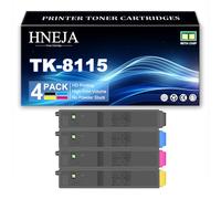 Cartouche Toner TK-8115, Cartouches Toner Compatibles 1T02P30NL0 1T02P3CNL0 1T02P3BNL0 1T02P3ANL0 pour Kyocera ECOSYS M8124cidn M8130cidn Imprimantes,4 Colors-1 Pack