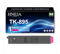 Cartouche Toner TK-895, Cartouches Toner Compatibles TK-895K TK-895C TK-895M TK-895Y pour Kyocera FS-C8020MFP FS-C8025MFP FS-C8525MFP FS-C8520MFP Imprimantes,Magenta-1 Pack