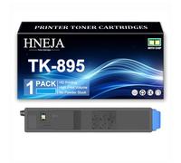 Cartouche Toner TK-895, Cartouches Toner Compatibles TK-895K TK-895C TK-895M TK-895Y pour Kyocera FS-C8020MFP FS-C8025MFP FS-C8525MFP FS-C8520MFP Imprimantes,Cyan-1 Pack