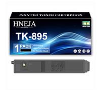 Cartouche Toner TK-895, Cartouches Toner Compatibles TK-895K TK-895C TK-895M TK-895Y pour Kyocera FS-C8020MFP FS-C8025MFP FS-C8525MFP FS-C8520MFP Imprimantes,Black-1 Pack