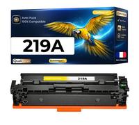 Cartouche toner W2192X W2192A 219X 219A compatible pour HP 3202 3302 Jaune Haute capacité avec puce 2500 pages