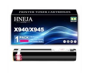 Cartouche Toner X940 / X945, Cartouches Toner Compatibles X945X2KG X945X2CG X945X2MG X945X2YG pour Lexmark X940e X945e XC940e XC945e Imprimantes,Magenta-1 Pack