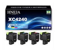 Cartouche Toner XC4240, Cartouches Toner Compatibles 24B7185 24B7182 24B7183 24B7184 pour Lexmark XC4240 Imprimante,4 Colors-1 Pack