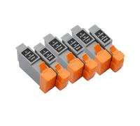Cartouches à Jet d'encre compatibles Compatible avec BCI-21 24, Compatible avec imprimantes IP1000 IP1500 IP2000 MP110 MP130 I250 I255 I320 I350(3 Sets)