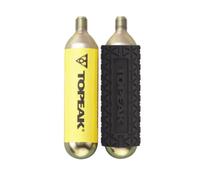 Cartouches CO2 Topeak Cartridge 25g Threated (x2) Noir