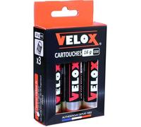 Cartouches CO2 VELOX® 16 g (Lot de 3) - Recharge pour pneus de vélo