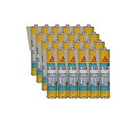 Cartouches Colle mastic Sikaflex G-139 Sika - Conditionnement: 12 cartouches de blanc