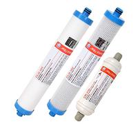 Cartouches compatibles AC30 - Pack sédiment + charbon + post-charbon 3/8" - Crystal Filter®