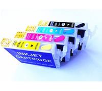 Cartouches compatibles Rechargeables wf2750 dWF, wf2760 dWF vides pour Epson Workforce Kit Exclusif pour imprimantes wf2750 et wf2760