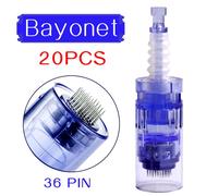 Cartouches D'aiguilles À Baïonnette 9/12/36/42/Nano/3d/5d,Outils Pour Derma Électrique,Carré Nano Pour Ultima Mym/M5/M7 A6,Micro-Aiguilles Automatiques - Type 20 Pcs #F