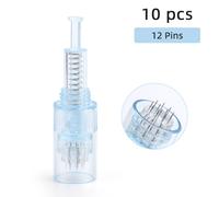 Cartouches D'aiguilles De Rechange Pour Stylo À Vis,10/50 Pièces,Pour Ultima X5,Micro Aiguille 9/12/24/36/42/Nano Aiguilles Pour Timbre Derma - Type 10pcs 12 Pins