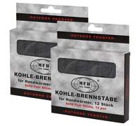 Cartouches de charbon pour chauffage - 24 pcs. MFH