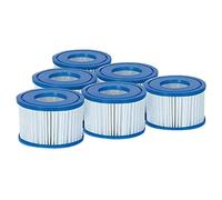 Cartouches de filtration pour spa Bestway Lay-Z-Spa Type VI - Lot de 6 cartouches