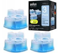 Cartouches de nettoyage pour rasoir Braun Clean&Renew 65331708 bleu 3 pièces