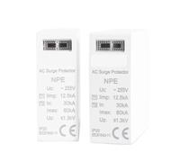 Cartouches De Rechange Remplaçables De Type AC T1 T1+T2 DC SPD 600V 1000V 1500V EKU5(DC 1000V 40KA)