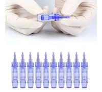 Cartouches de Remplacement Jetables d'origine, Compatibles avec Dr. Pen Ultima A1 Dermapen, Fente à Baïonnette (10/20/30 pièces),20pcs,36PIN