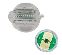 Cartouches de Remplacement Microneedling RF Jetables, 5 Pièces Set avec 10/25/64 Broches et Circuit Vert et Contacts Dorés pour Machines de Beauté RF Professionnelles et Domestiques-10pins-Gold