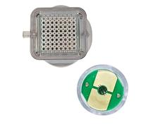 Cartouches de Remplacement Microneedling RF Jetables, 5 Pièces Set avec 10/25/64 Broches et Circuit Vert et Contacts Dorés pour Machines de Beauté RF Professionnelles et Domestiques-64pins-Gold