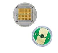 Cartouches de Remplacement Microneedling RF Jetables, 5 Pièces Set avec 10/25/64 Broches et Circuit Vert et Contacts Dorés pour Machines de Beauté RF Professionnelles et Domestiquess-Nano pins-Gold