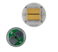 Cartouches de Remplacement Microneedling RF Jetables, 5 Pièces Set avec 10/25/64 Broches et Circuit Vert et Contacts Dorés pour Machines de Beauté RF Professionnelles et Domestiques-Nano pins-Silver