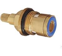 Cartouches de robinet de rechange en céramique avec disque en céramique - Valve quart de tour - Gland de rechange 3/4" - Rouge (couleur : bleu) (couleur : bleu) (couleur : bleu) (Color : Blu)