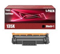 Cartouches De Toner 135A 135X pour Imprimantes HP W1350A W1350X Compatibles avec Imprimantes Multifonctions HP LaserJet M209dw M209dwe M234dw M234sdn M234sdne M234sdw M234dwe M234sdw,Black-2400 Pages