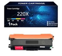 Cartouches de Toner 220X W2200X Remplacement pour HP 220X 220A W2200X W2201X W2202X W2203X Compatible pour HP Color LaserJet Pro MFP 4302fdw 4302dw 4202dw 4302fdn 4202dn 4302dn,M-1 Pack