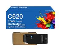 Cartouches de Toner 4 Couleurs de Remplacement pour imprimantes Xerox VersaLink C620 et C625 - Impression Nette,C620-Cyan