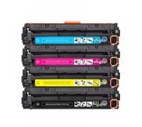 Cartouches de Toner 4pk compatibles Compatible avec CF410A CF410 CF411A CF412A CF413A Compatible avec Color Pro M452DN M477FDW