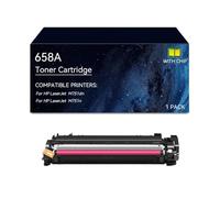 Cartouches de toner 658A compatibles W2000A W2001A W2002A W2003A, avec puce | Cartouche de toner de remplacement pour HP 658A for imprimante Color Laser Enterprise M751dn M751n(Magenta)