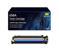 Cartouches de toner 658A compatibles W2000A W2001A W2002A W2003A, avec puce | Cartouche de toner de remplacement pour HP 658A for imprimante Color Laser Enterprise M751dn M751n(Cyan)