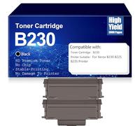 Cartouches de Toner B230 Cartouche de Toner de Remplacement Compatible Haute capacité pour Xerox B230 B225 B235 Accessoires d'imprimante 3000 Pages,Black-2PC