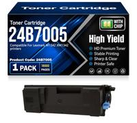 Cartouches de Toner compatibles 24B7005 avec Puce - Haute capacité et rendement pour Lexmark M1342 XM1342 Imprimantes