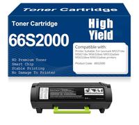 Cartouches de Toner compatibles 66S2000 avec Puce - Haute capacité et rendement pour Lexmark MS531dw MS631dw MS632dwe MX532adwe MS632dwe MX632adwe Imprimantes,66S2000-1PC