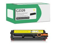 Cartouches De Toner Compatibles C2326 24B7495 24B7496 24B7497 24B7498 (sans Puce) 5 500 À 6 000 Pages, Haut Rendement, pour Imprimantes Lexmark C2326 XC2326,Yellow-1 Pack