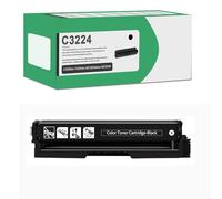Cartouches De Toner Compatibles C3210HK0 C3210HC0 C3210HM0 C3210HY0(sans Puce) 3500 Pages De Remplacement À Haut Rendement Pour Imprimantes Lexmark MC3224 MC3326 C3224dw C3326dw C3426dw,Black-1 Pack