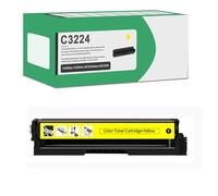 Cartouches De Toner Compatibles C3210HK0 C3210HC0 C3210HM0 C3210HY0(sans Puce) 3500 Pages De Remplacement À Haut Rendement Pour Imprimantes Lexmark MC3224 MC3326 C3224dw C3326dw C3426dw,Yellow-1 Pack