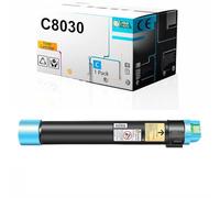 Cartouches De Toner Compatibles C8030 Haute Capacité 006R01697 006R01698 006R01699 006R01700 Compatibles avec Les Imprimantes Xerox AltaLink C8030 C8035 C8045 C8055 C8070,Cyan-1 Set