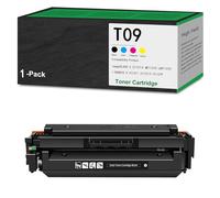 Cartouches de Toner compatibles Canon T09 pour imprimantes imageCLASS X C1127iF MF1127C LBP1127C i-SENSYS X C1127i C1127iF C1127P TO9BK TO9C TO9Y TO9M, Haute capacité (7600 Pages),Black-1Pack