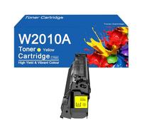 Cartouches de Toner compatibles W2010A pour imprimantes HP Color LaserJet Enterprise M856dn, 856x, MFP M776dn, M776z, M776zs, Impression Nette.,W2010A -Yellow