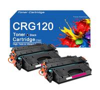 Cartouches de Toner CRG120 de Remplacement à Haut rendement pour imprimante Canon imageCLASS D1120 D1150 D1170 D1180 D1320 D1350 D1370 D1550 avec Puce,CRG120-2Pack