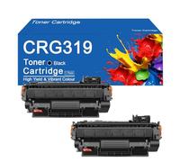 Cartouches de Toner CRG319 compatibles avec Les imprimantes Canon LBP6300DN, 6650DN, 6670DN, MF5840dn, 5850dn, 5870dn, 5880dn, 5930dw, 5950dw, 6140dn et 6160dw.,CRG319-2Pack