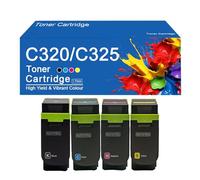 Cartouches de Toner de Remplacement C320 C325 006R04831 006R04828 006R04829 006R04830 pour imprimantes Xerox C320 et C325. Installation et Utilisation faciles.,C320C325-4Color