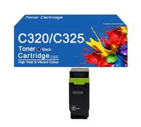 Cartouches de Toner de Remplacement C320 C325 006R04831 006R04828 006R04829 006R04830 pour imprimantes Xerox C320 C325, Haute capacité (8 000 Pages).,C320C325-Black
