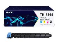 Cartouches De Toner De Remplacement Compatibles avec Les Imprimantes Kyocera TK-8365 Et TASKalfa 2554ci,Cyan-1 Set