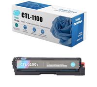 Cartouches De Toner De Remplacement CTL-1100 pour Cartouche De Toner PANTUM Compatibles avec Les Imprimantes PANTUM CP1100DW CM1100DN CM1100DW CP1100DN CM1100ADN,Cyan-1 Set