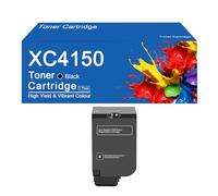 Cartouches de Toner de Remplacement XC4150 (références 24B6720, 24B6717, 24B6718, 24B6719) pour imprimantes Lexmark XC4140, XC4150, XC4143 et XC4153 avec Puce.,XC4150-Black